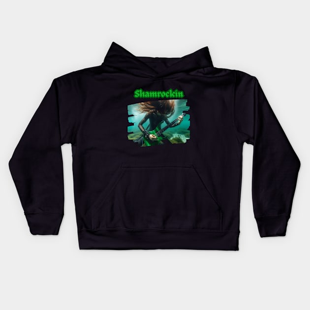 St Patrick's Day Kids Hoodie by MckinleyArt